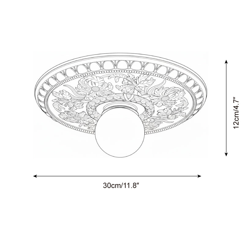 Eudora Flush Mount Ceiling Light