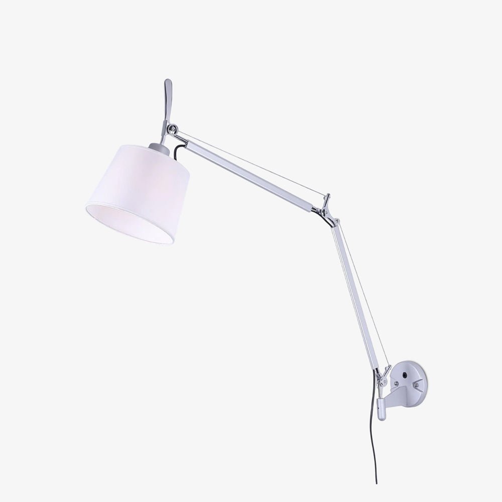 Elvinir Rocker Modern Design Fabric Wall Lamp-Neutral Decor