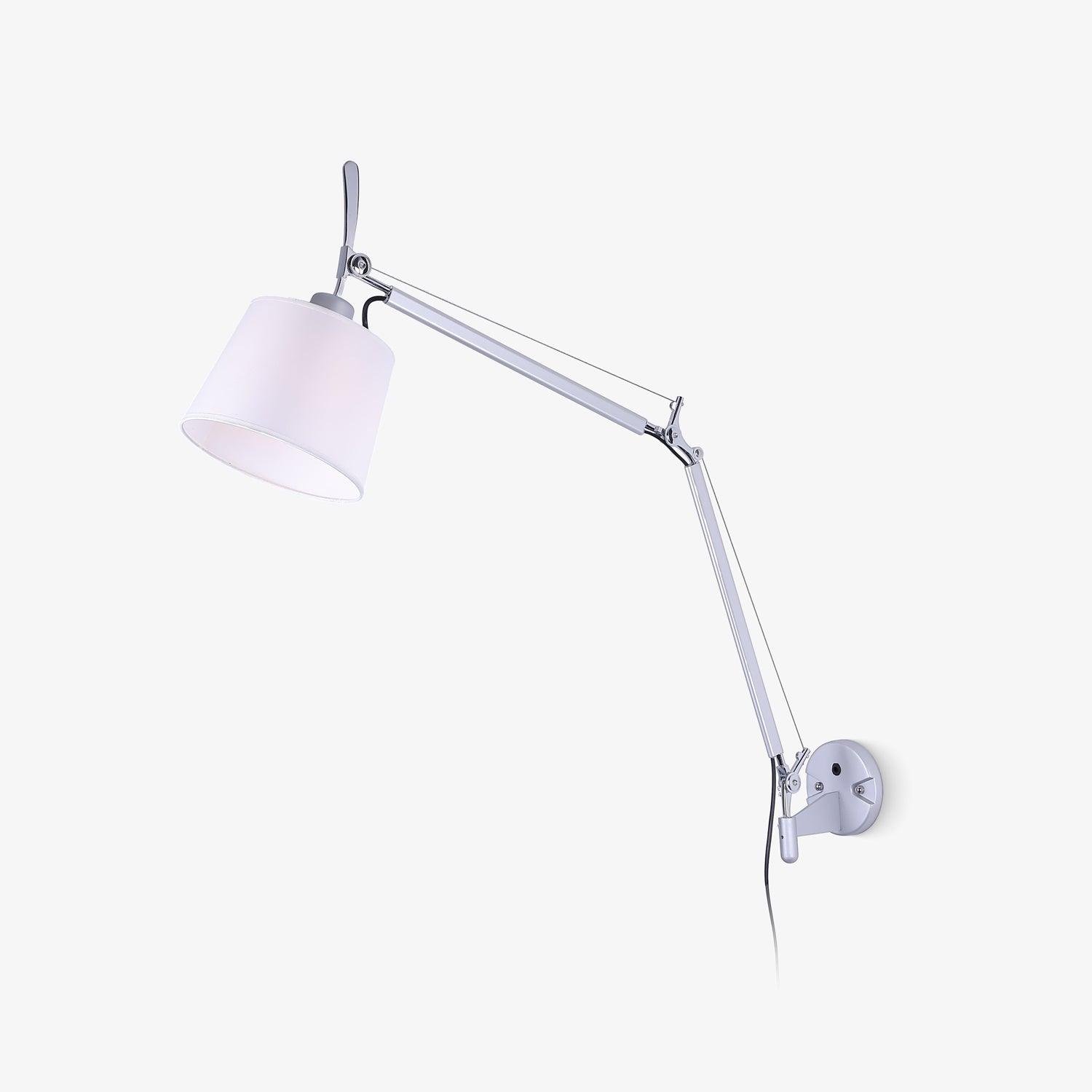 Elvinir Rocker Modern Design Fabric Wall Lamp-Neutral Decor