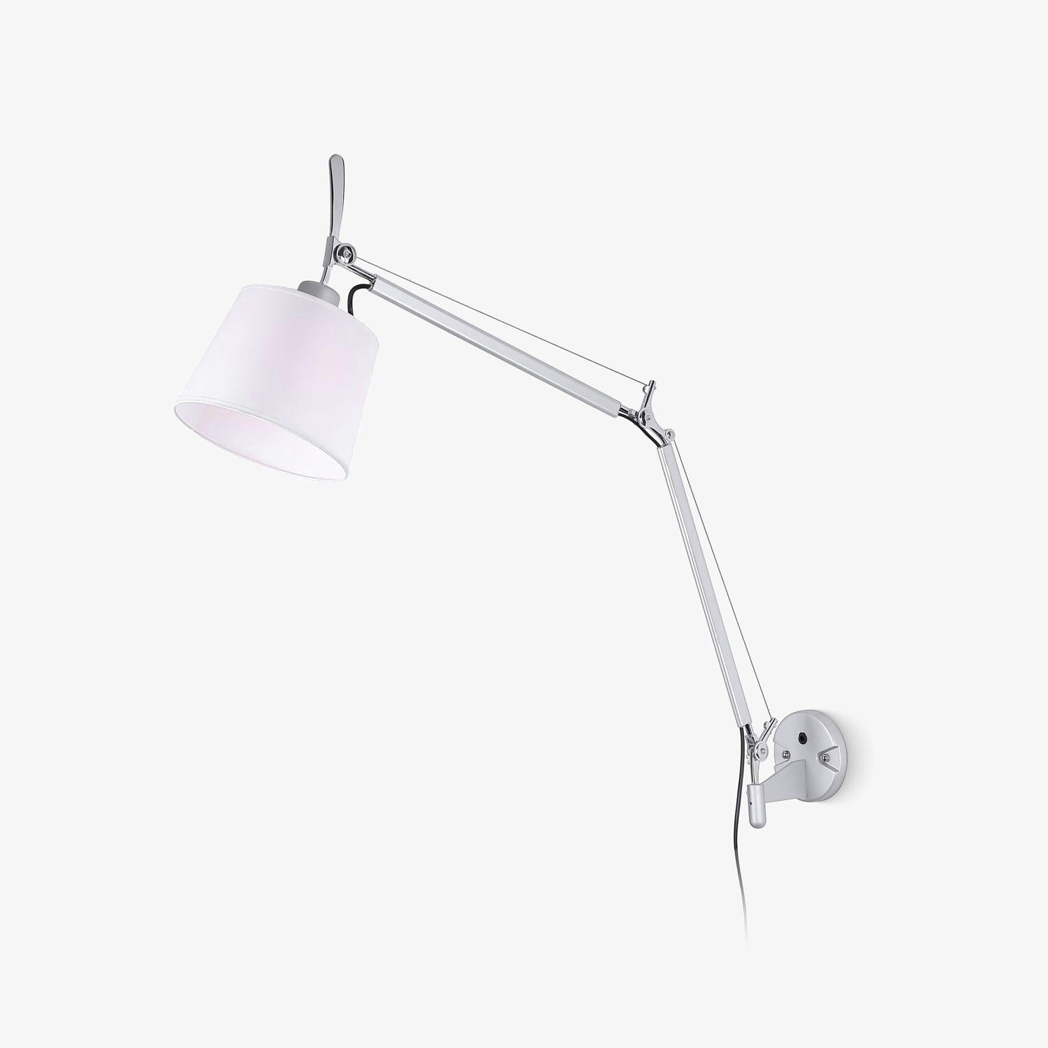 Elvinir Rocker Modern Design Fabric Wall Lamp-Neutral Decor