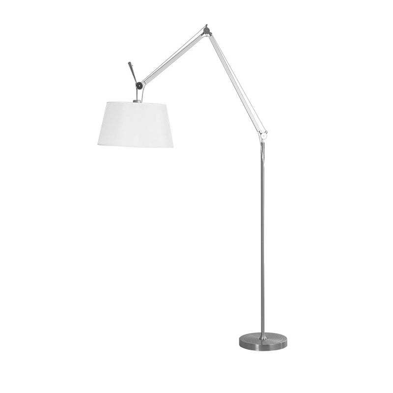 Ciroce Fabric Industrial Floor Lamp-Neutral Decor