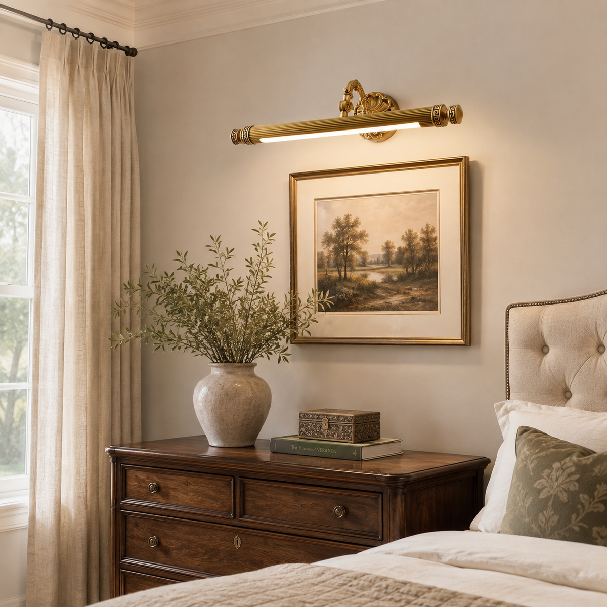 Vespermere Brass Wall Sconce