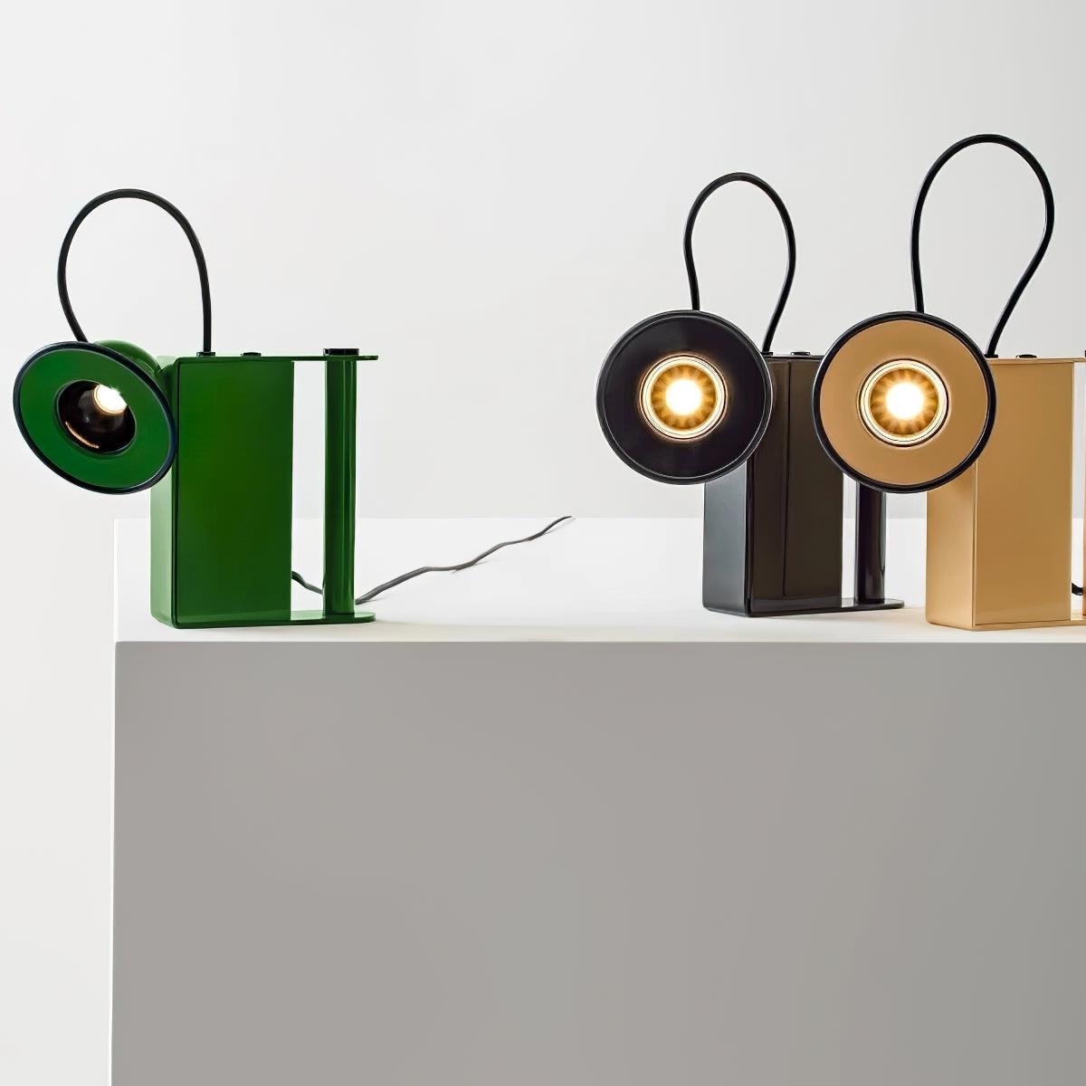 Clavon Futuristic Table Lamp-Neutral Decor