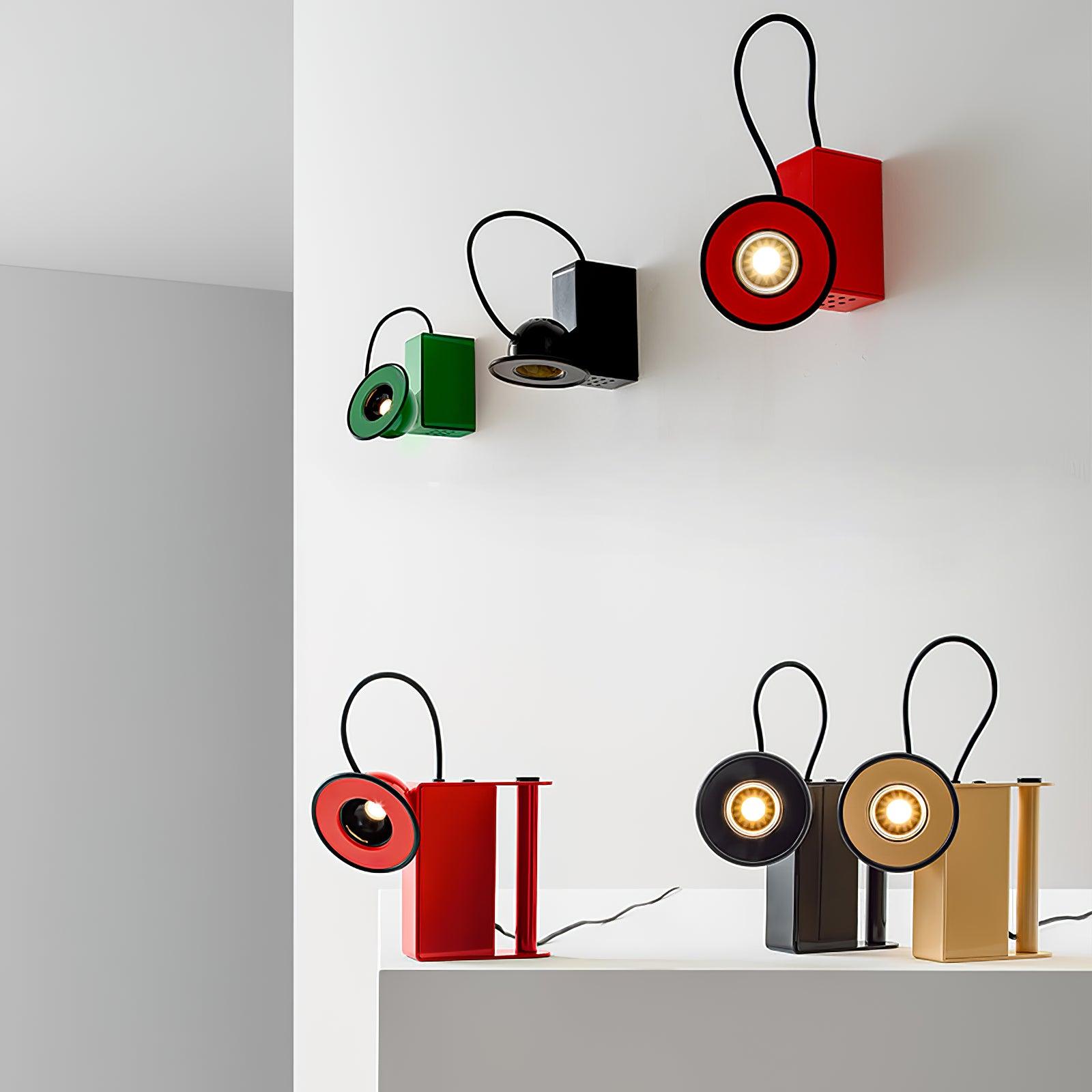 Clavon Futuristic Table Lamp-Neutral Decor