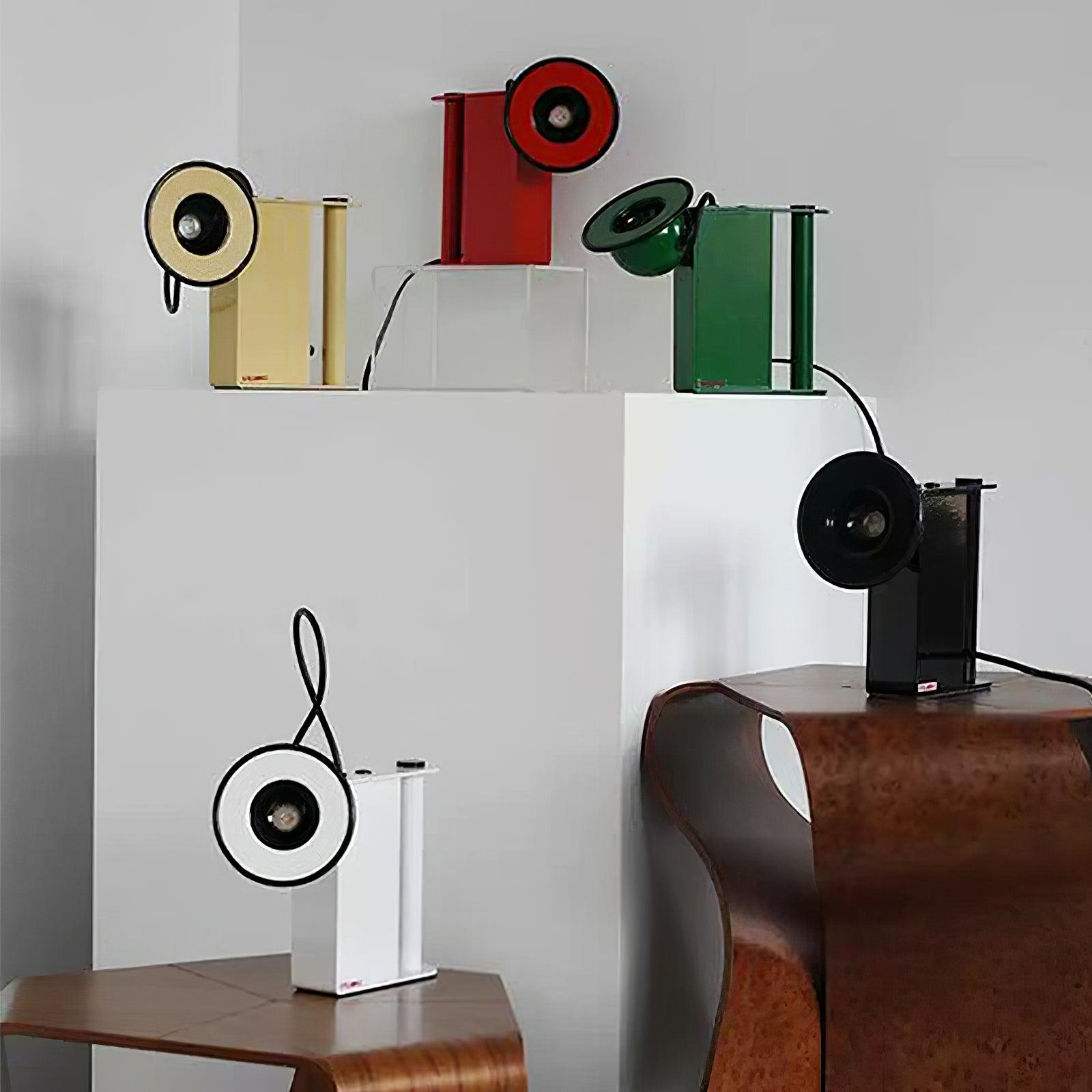 Clavon Futuristic Table Lamp-Neutral Decor
