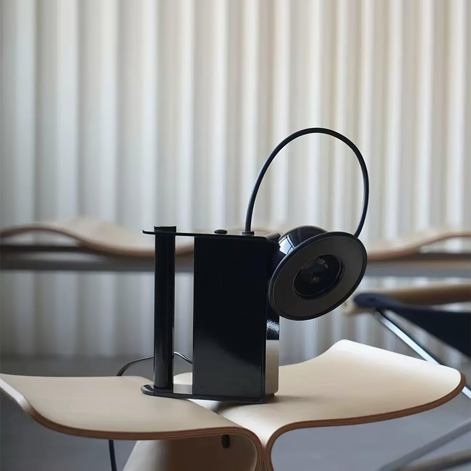 Clavon Futuristic Table Lamp-Neutral Decor