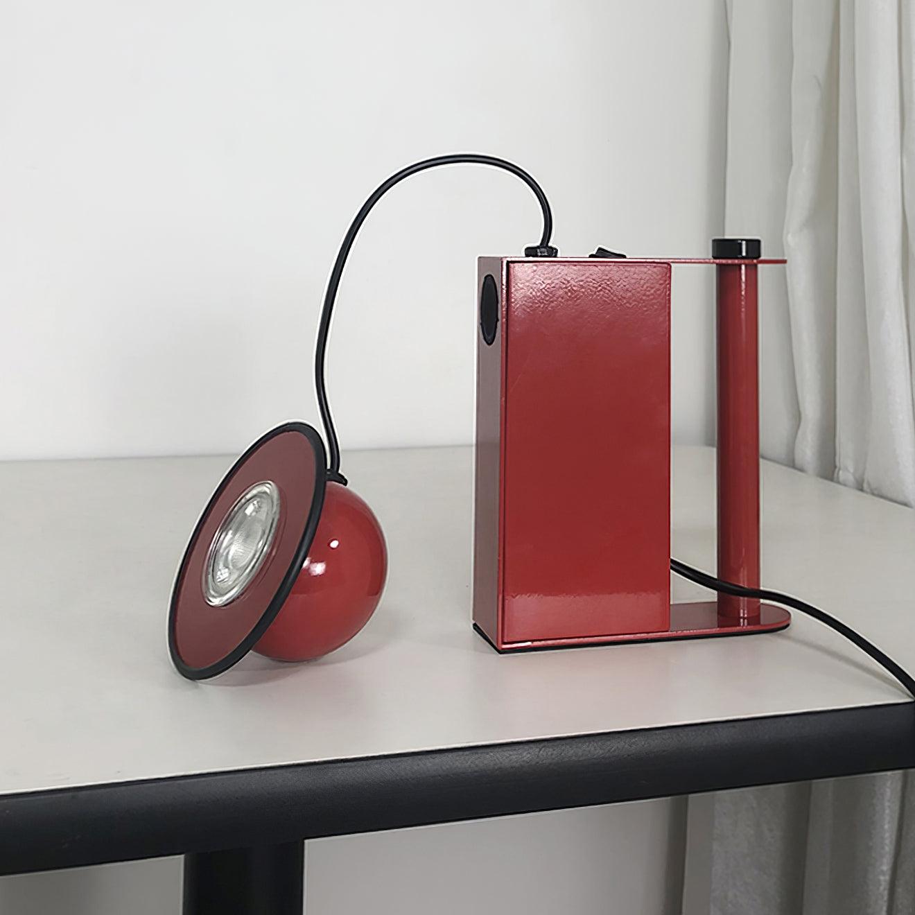 Clavon Futuristic Table Lamp-Neutral Decor