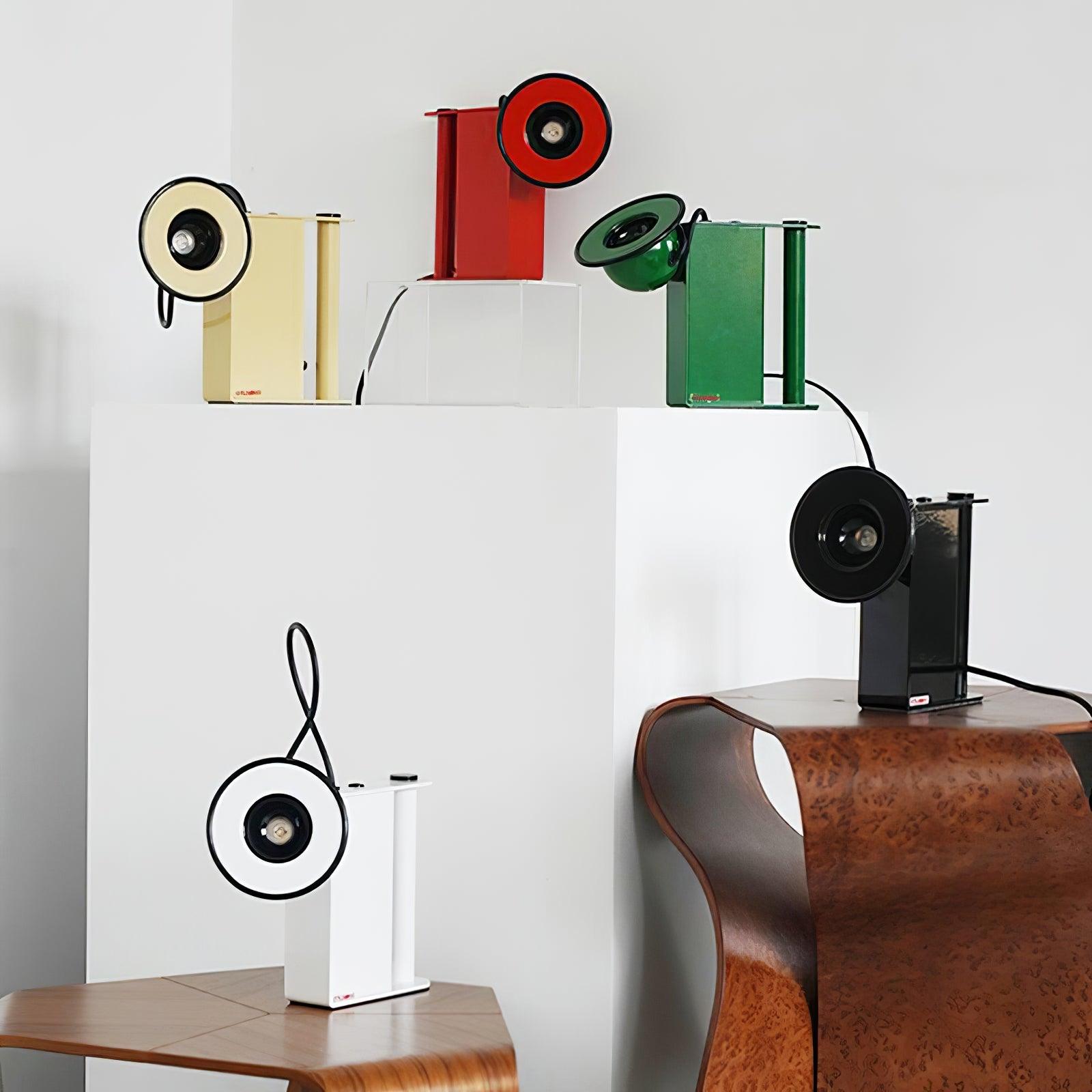Clavon Futuristic Table Lamp-Neutral Decor