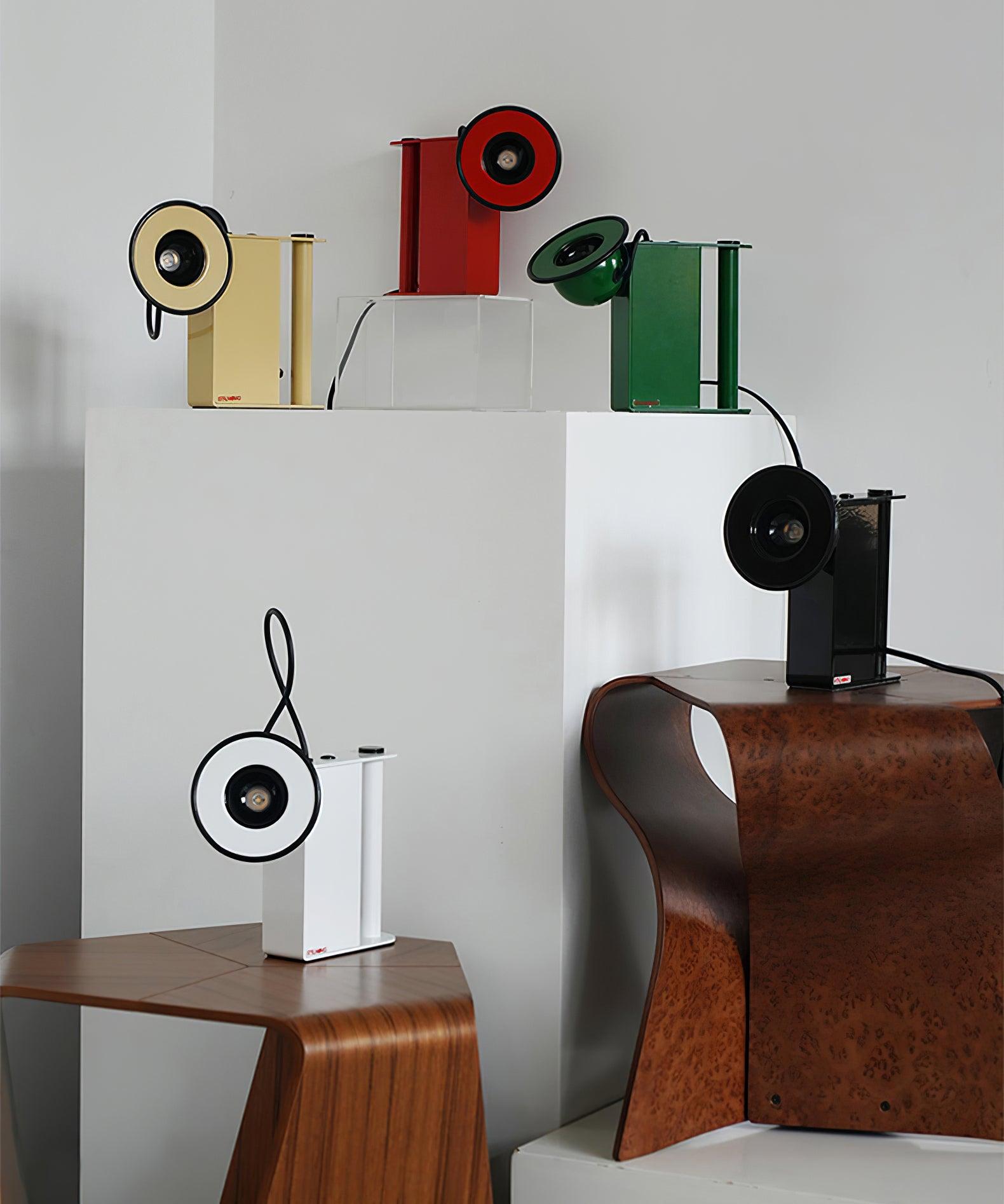 Clavon Futuristic Table Lamp-Neutral Decor