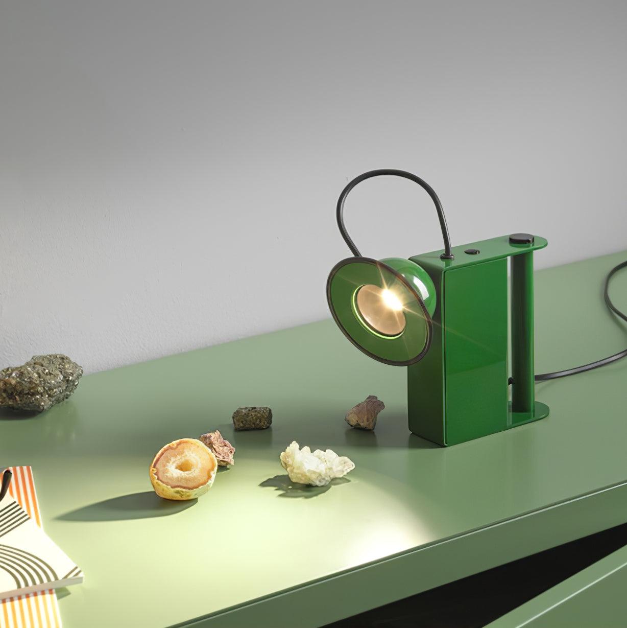 Clavon Futuristic Table Lamp-Neutral Decor