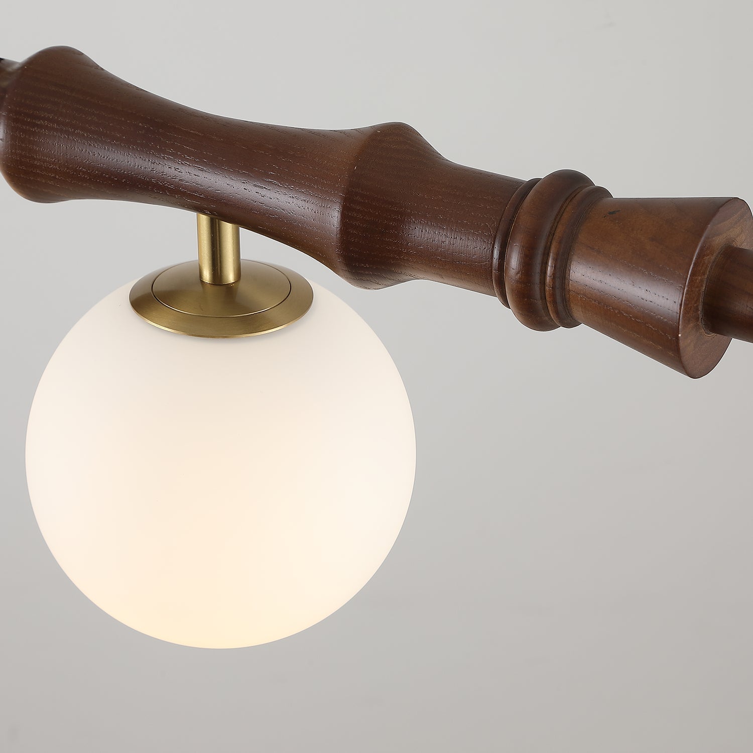 Bivio Wooden Pendant Light