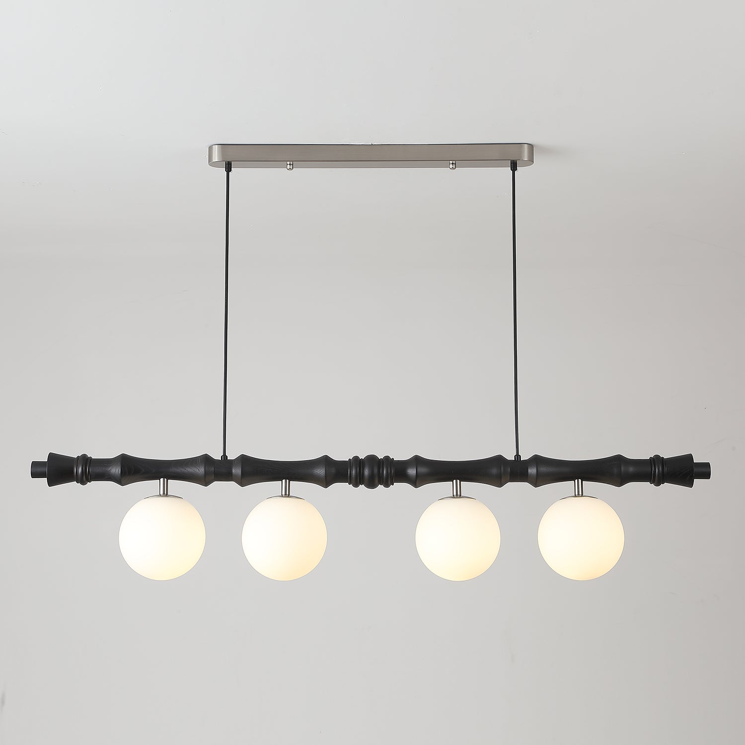 Bivio Wooden Pendant Light