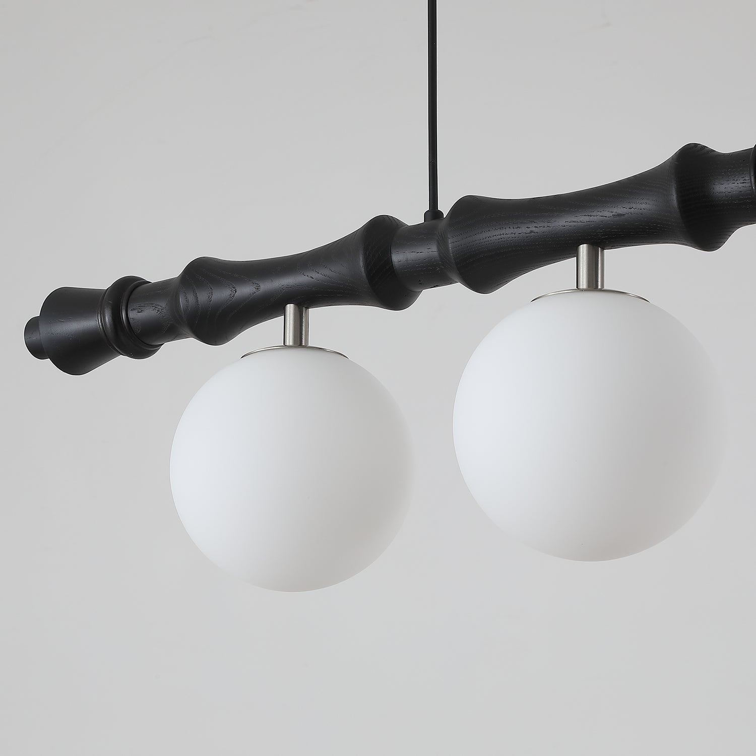 Bivio Wooden Pendant Light