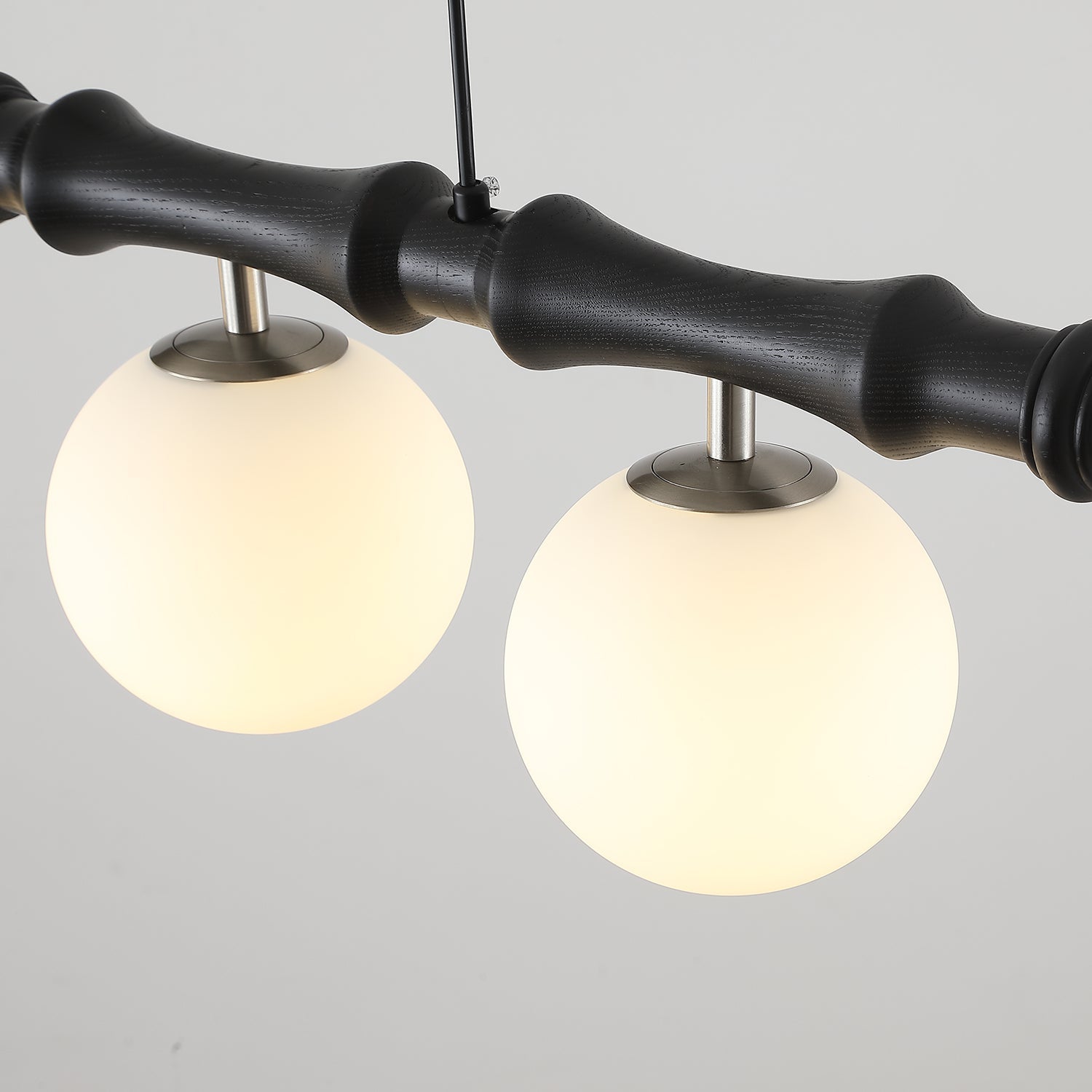 Bivio Wooden Pendant Light