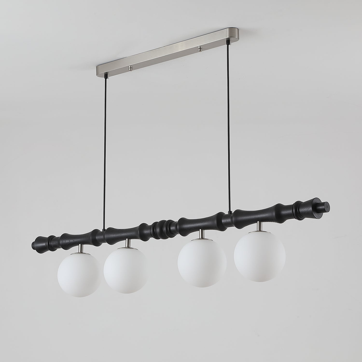 Bivio Wooden Pendant Light