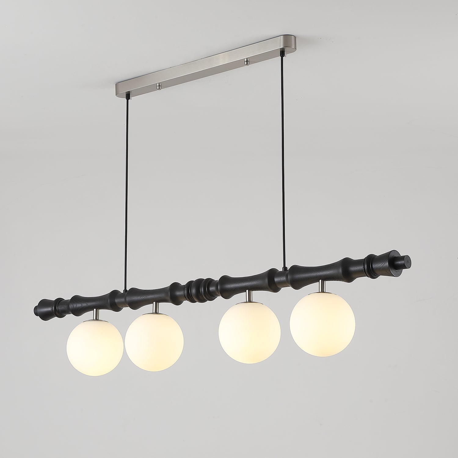 Bivio Wooden Pendant Light