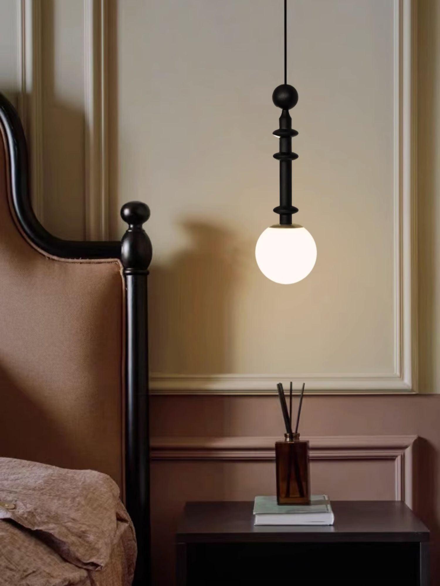 Barvel Wood Industrial Pendant Light-Neutral Decor