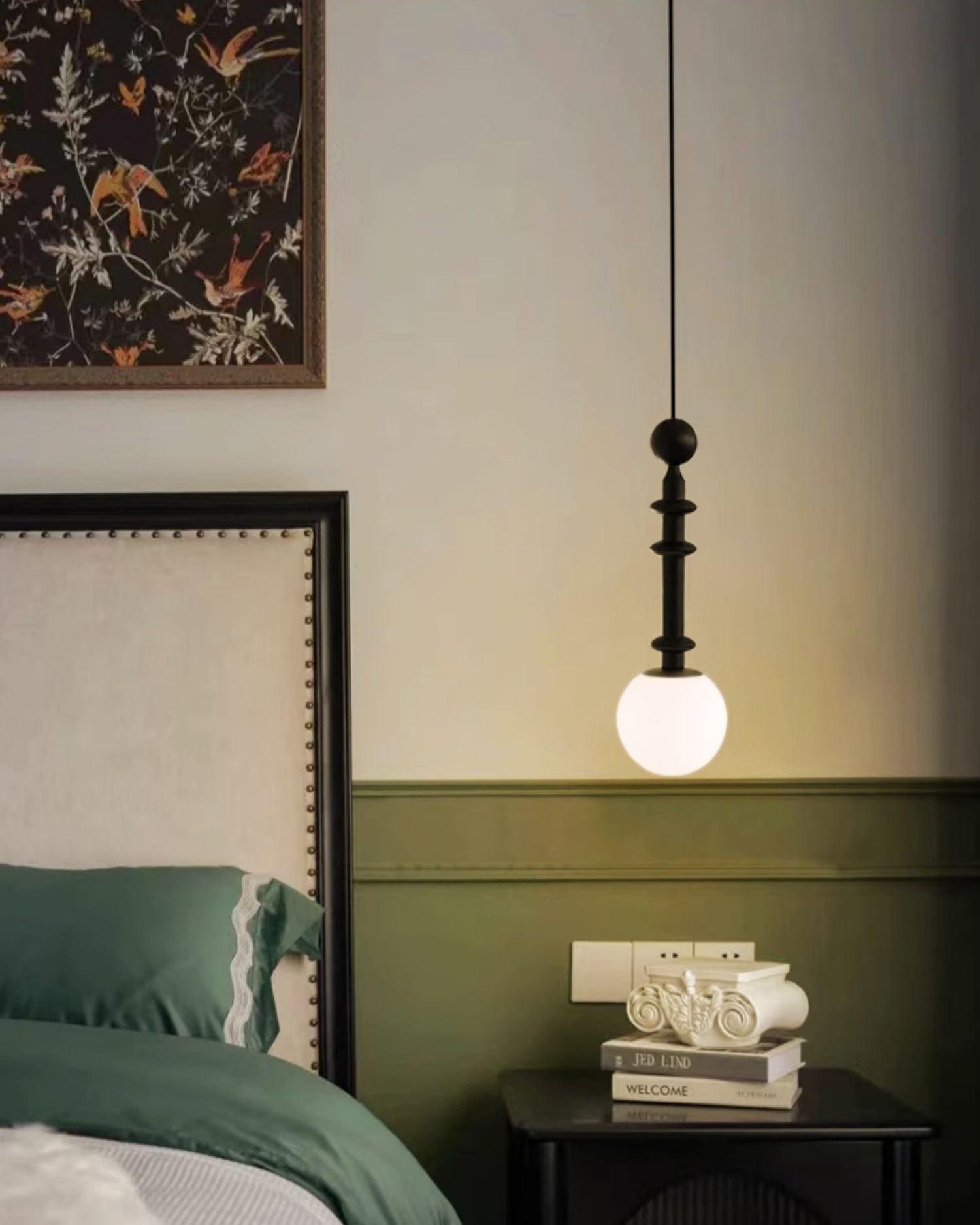 Barvel Wood Industrial Pendant Light-Neutral Decor