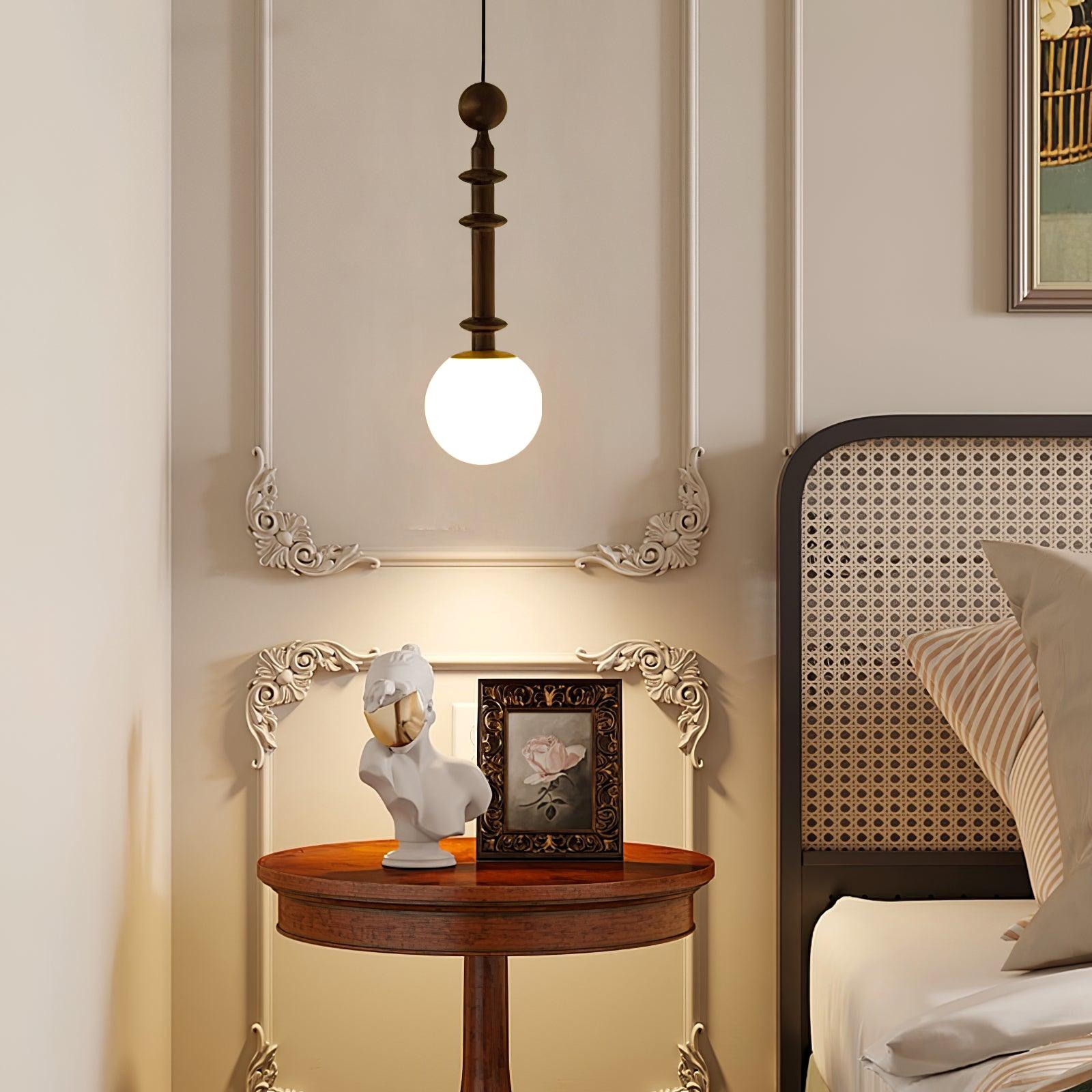 Barvel Wood Industrial Pendant Light-Neutral Decor