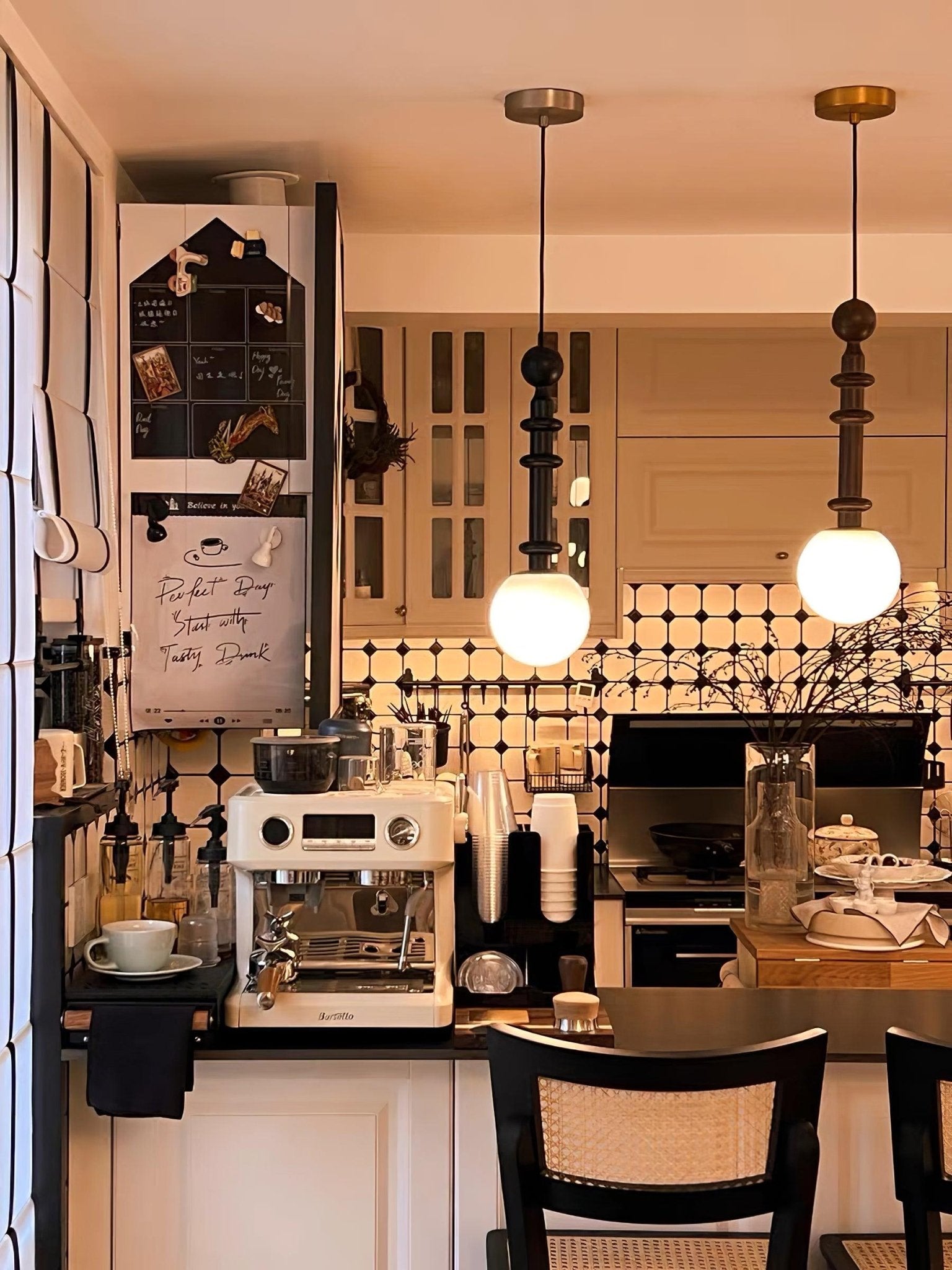 Barvel Wood Industrial Pendant Light-Neutral Decor