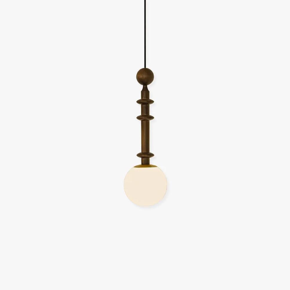 Barvel Wood Industrial Pendant Light-Neutral Decor