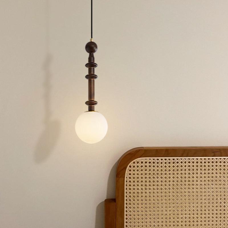 Barvel Wood Industrial Pendant Light-Neutral Decor