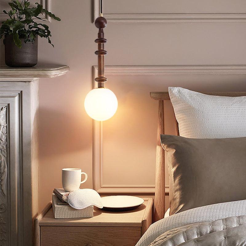 Barvel Wood Industrial Pendant Light-Neutral Decor