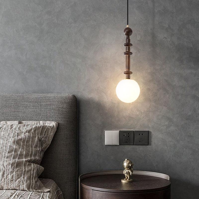 Barvel Wood Industrial Pendant Light-Neutral Decor