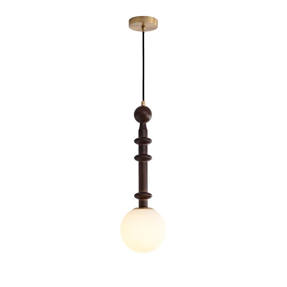 Barvel Wood Industrial Pendant Light-Neutral Decor