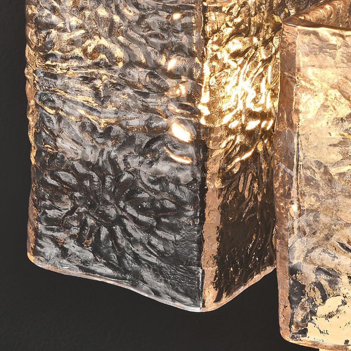 Blyn Brass Glass Artistic Table Lamp-Neutral Decor