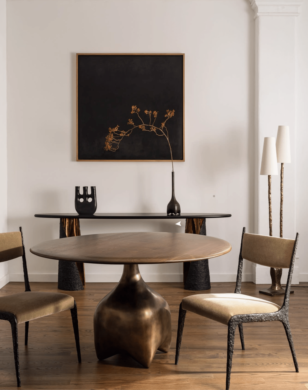 Roots Floor Lamp-Neutral Decor