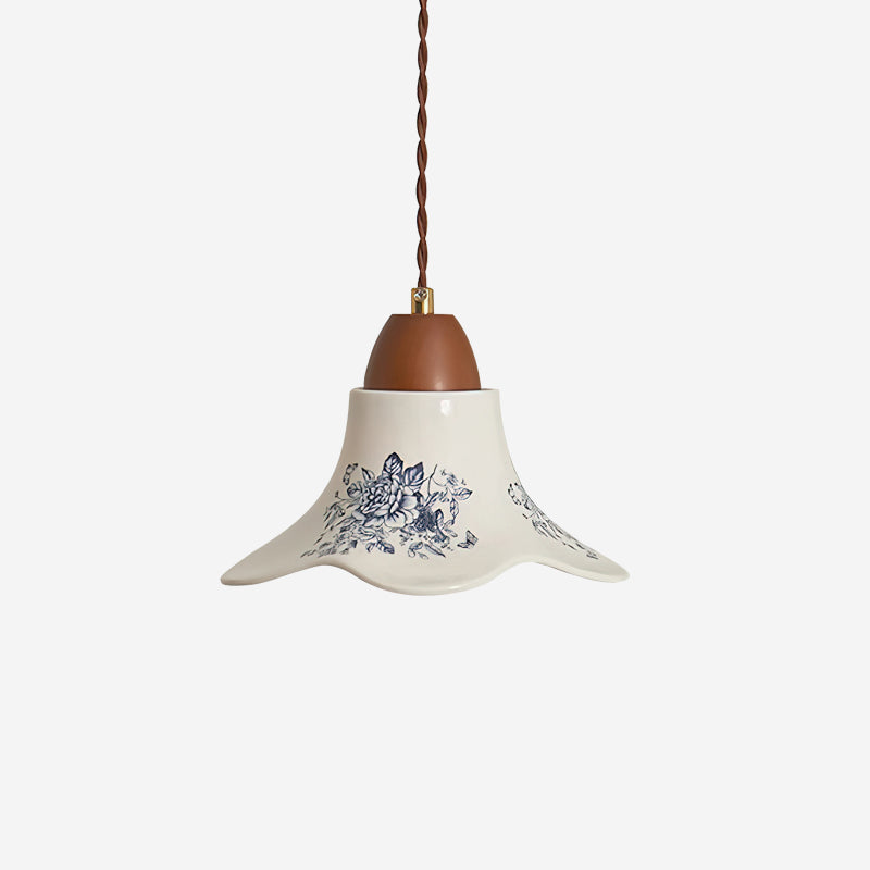 Porcelain Blossom Pendant Lights - Neutralighting
