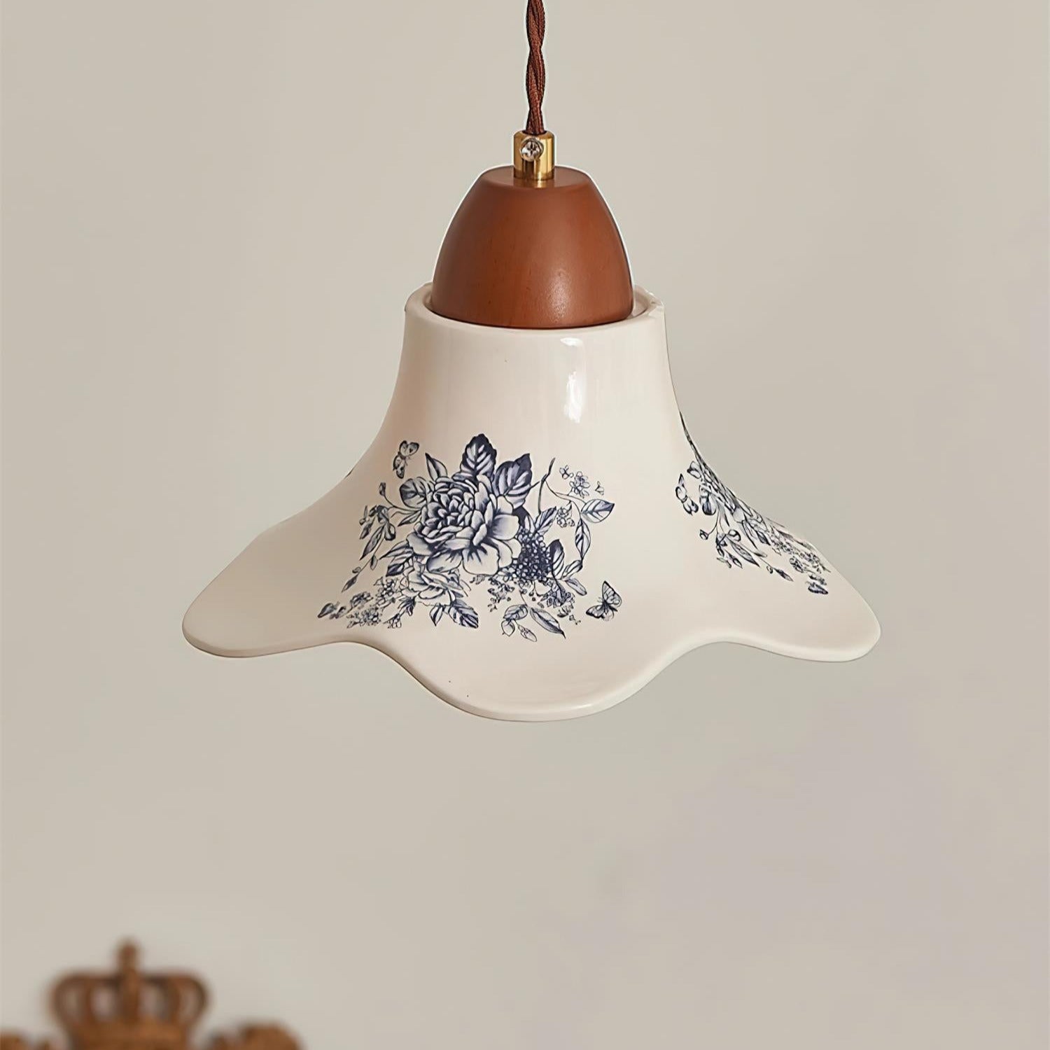 Porcelain Blossom Pendant Lights - Neutralighting