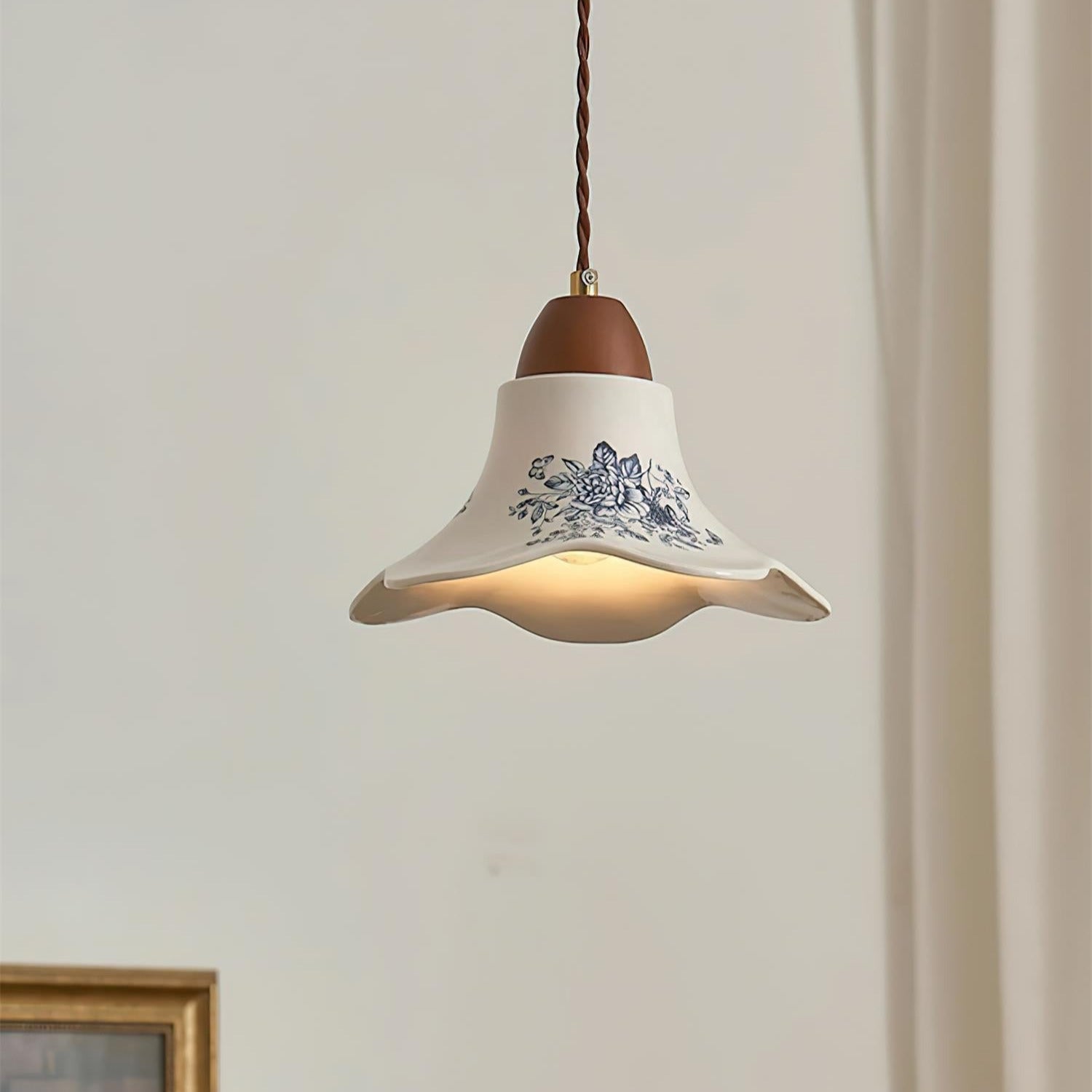 Porcelain Blossom Pendant Lights - Neutralighting