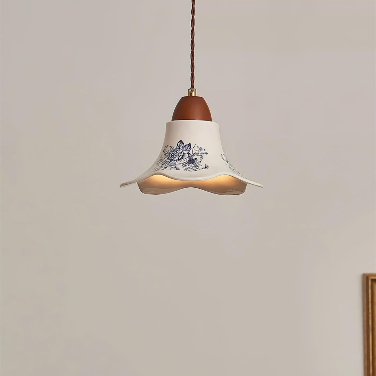 Porcelain Blossom Pendant Lights - Neutralighting