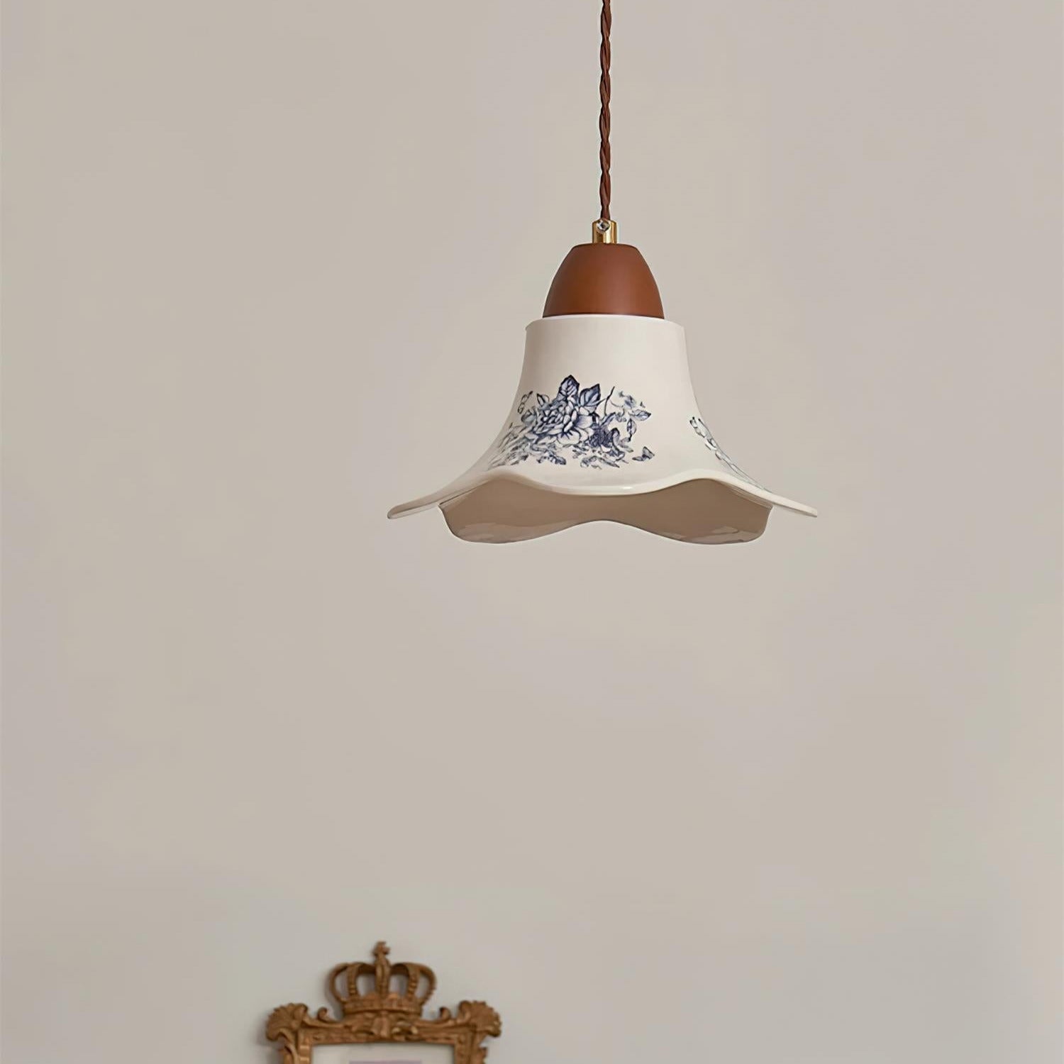 Porcelain Blossom Pendant Lights - Neutralighting