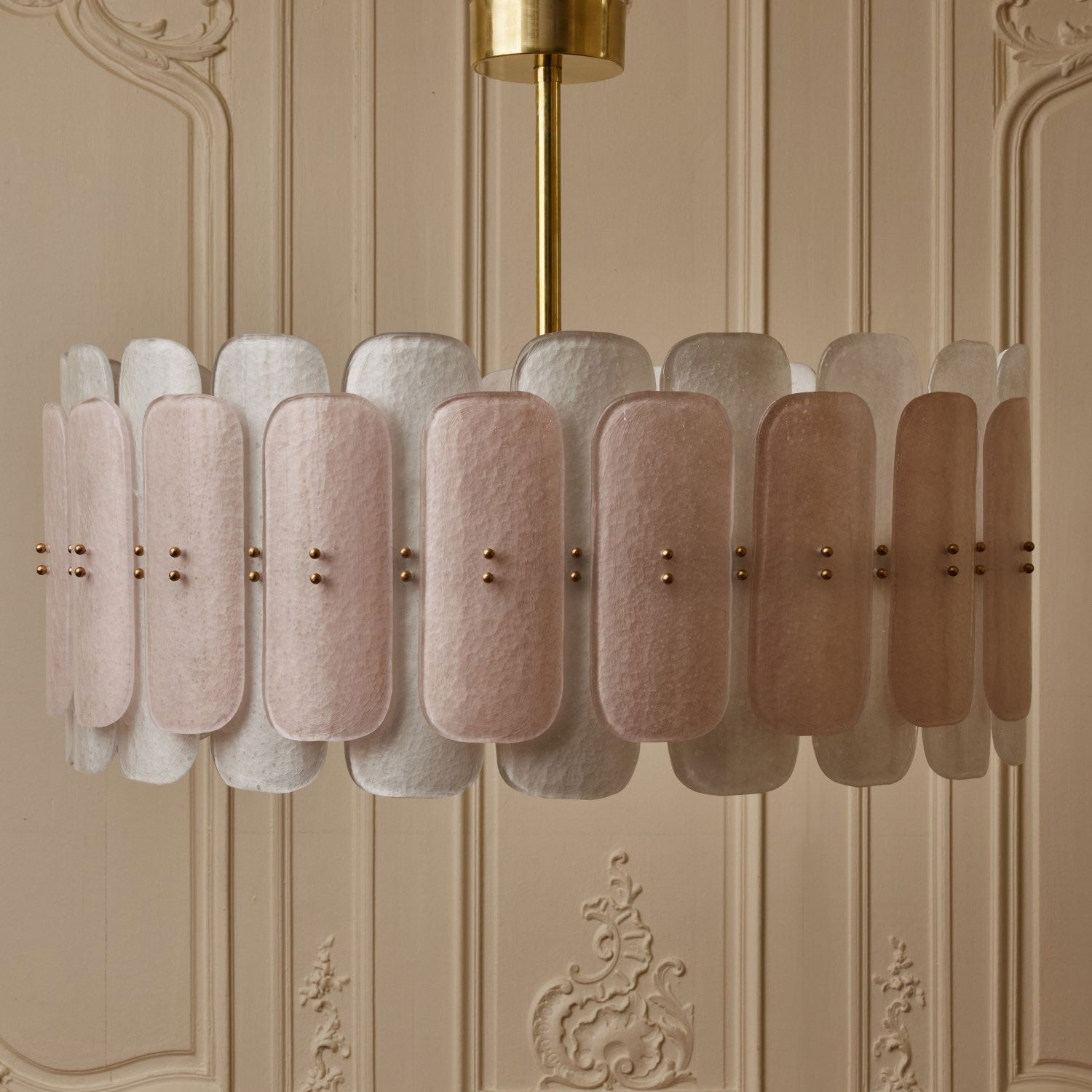 Rosalinne Petal Chandelier-Neutral Decor