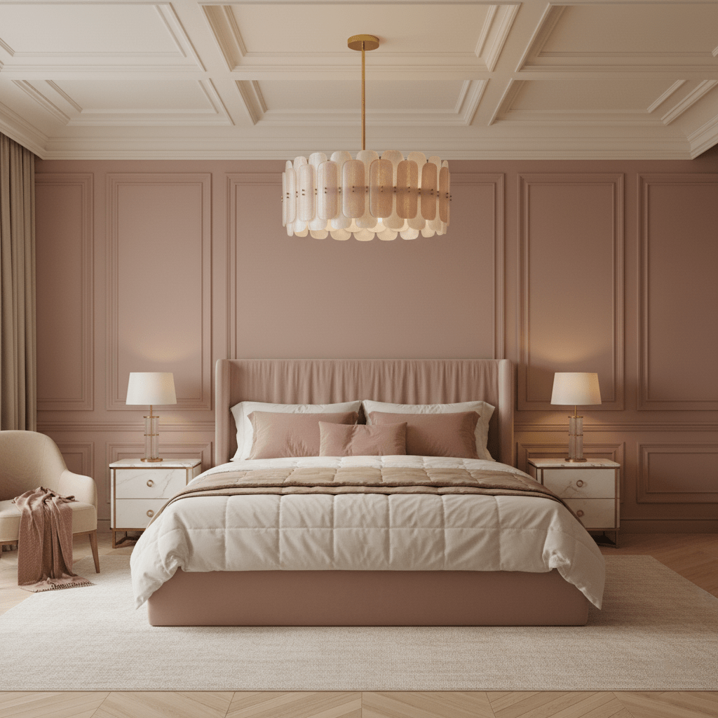 Rosalinne Petal Chandelier-Neutral Decor