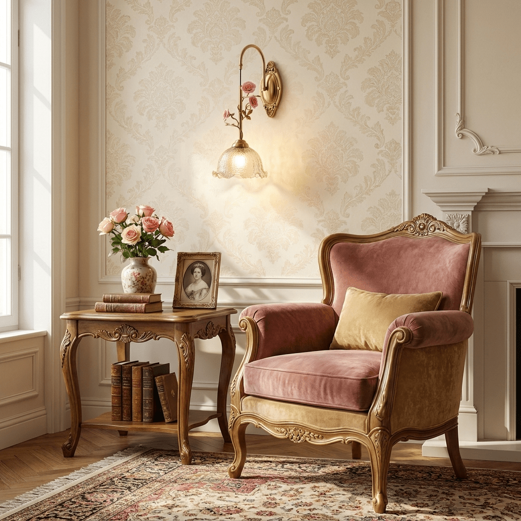 Rosamie Rose Wall Sconce-Neutral Decor