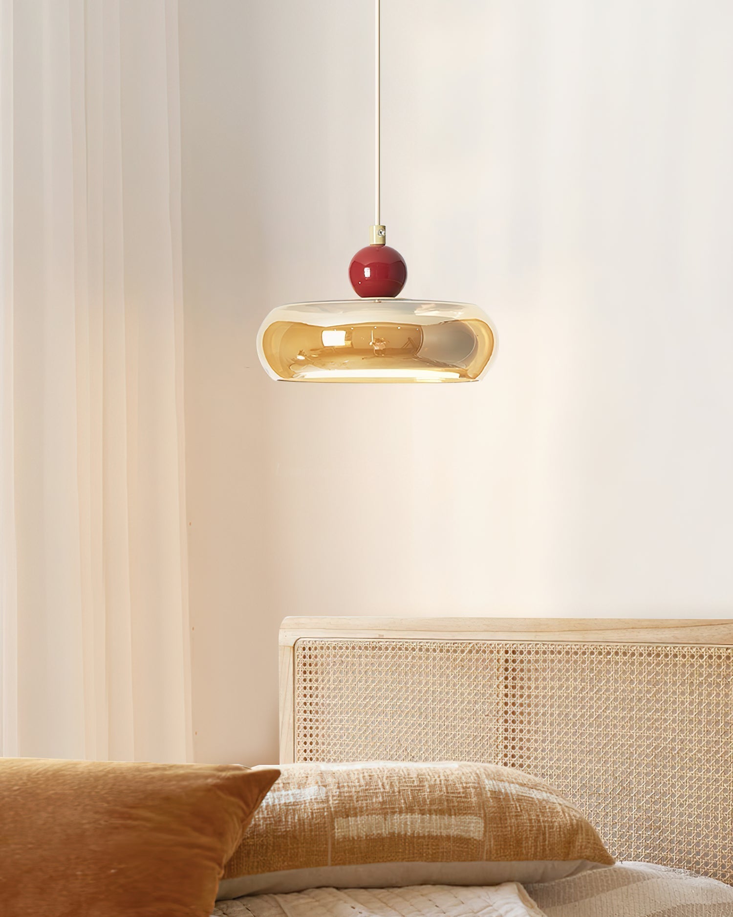 Jojo Pendant Lamp Amber*Red