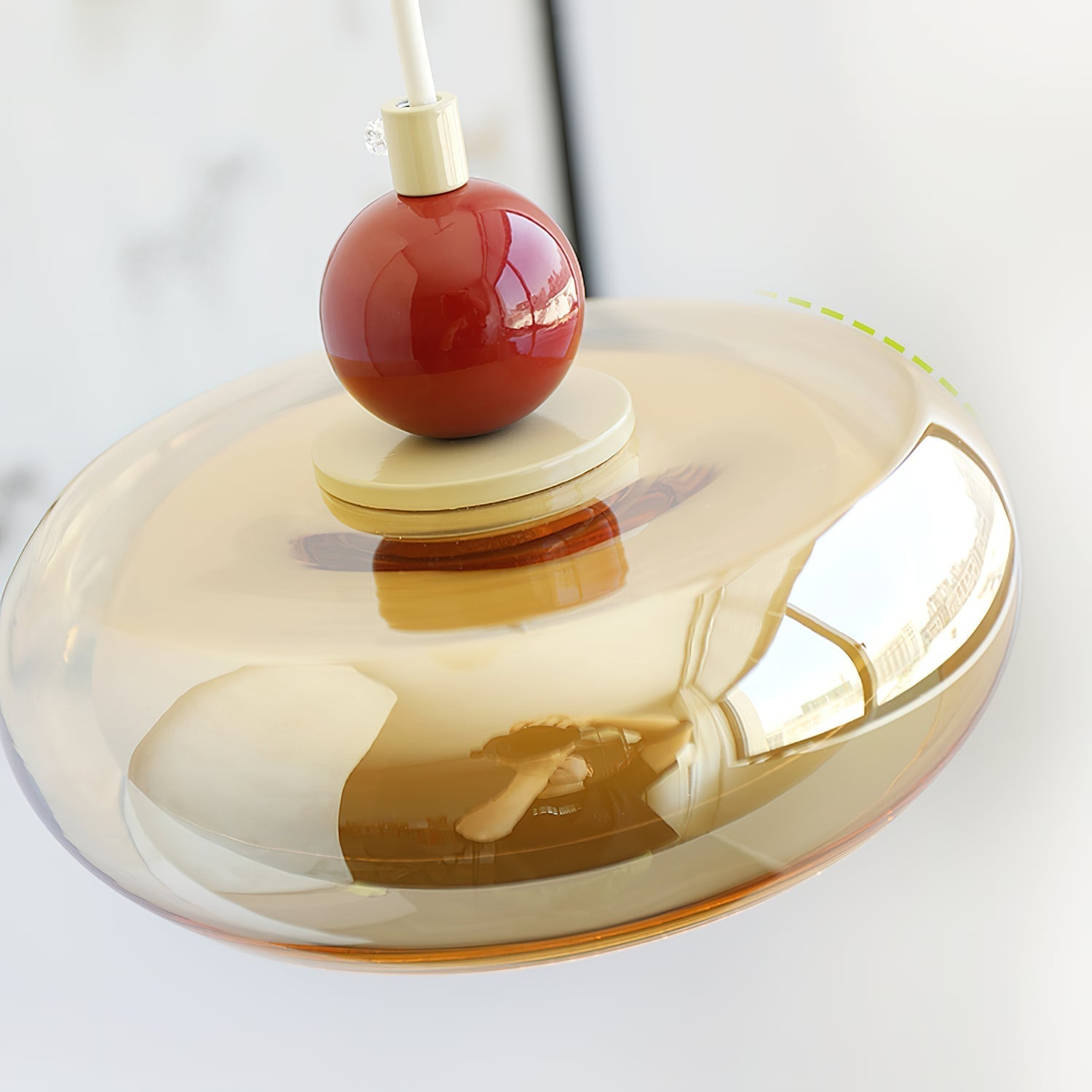 Jojo Pendant Lamp Amber*Red