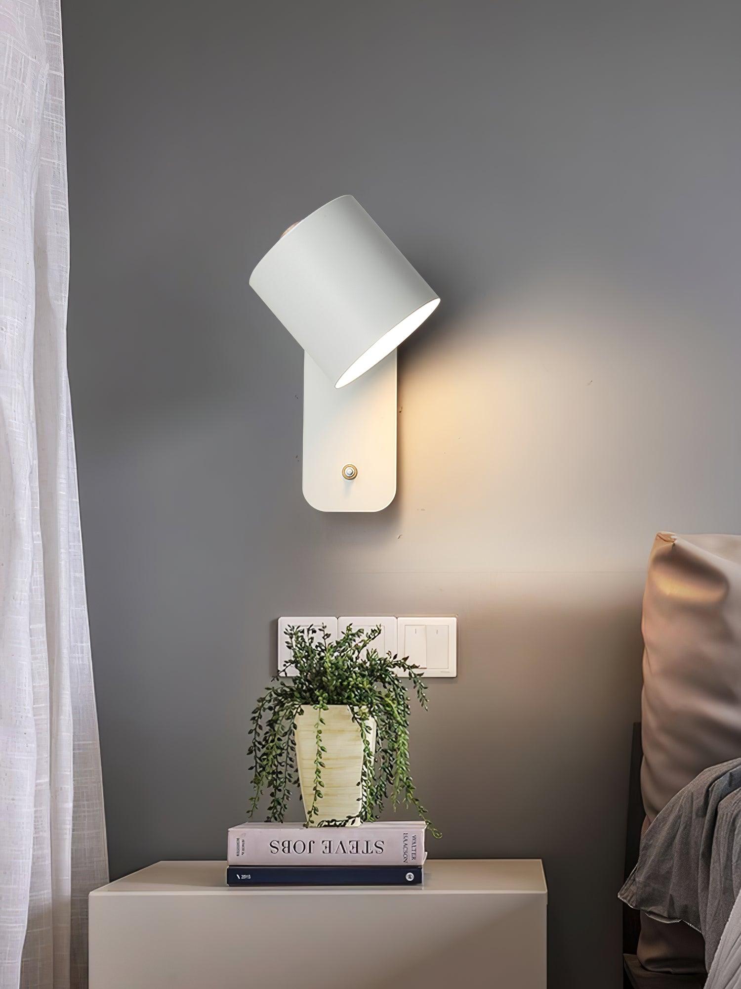 Lustra Wall Lamp Rotatable Cylinder-Neutral Decor