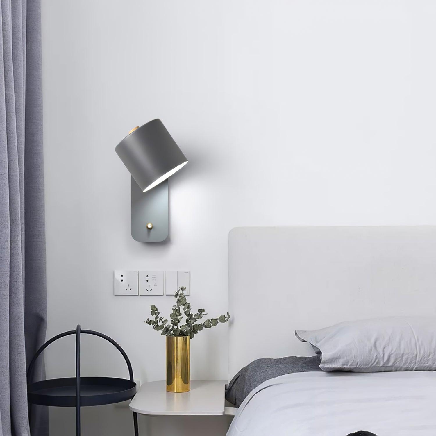 Lustra Wall Lamp Rotatable Cylinder-Neutral Decor