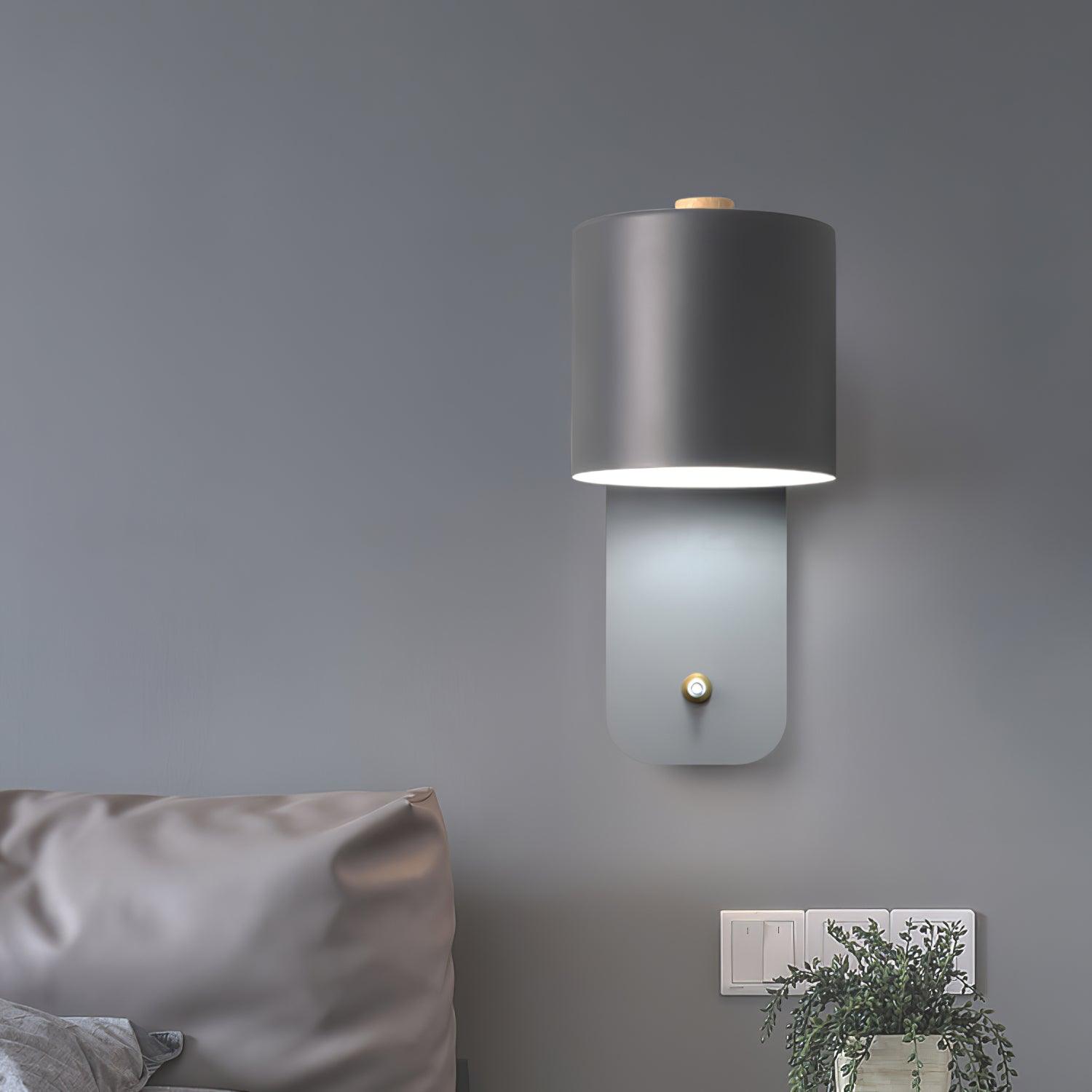 Lustra Wall Lamp Rotatable Cylinder-Neutral Decor