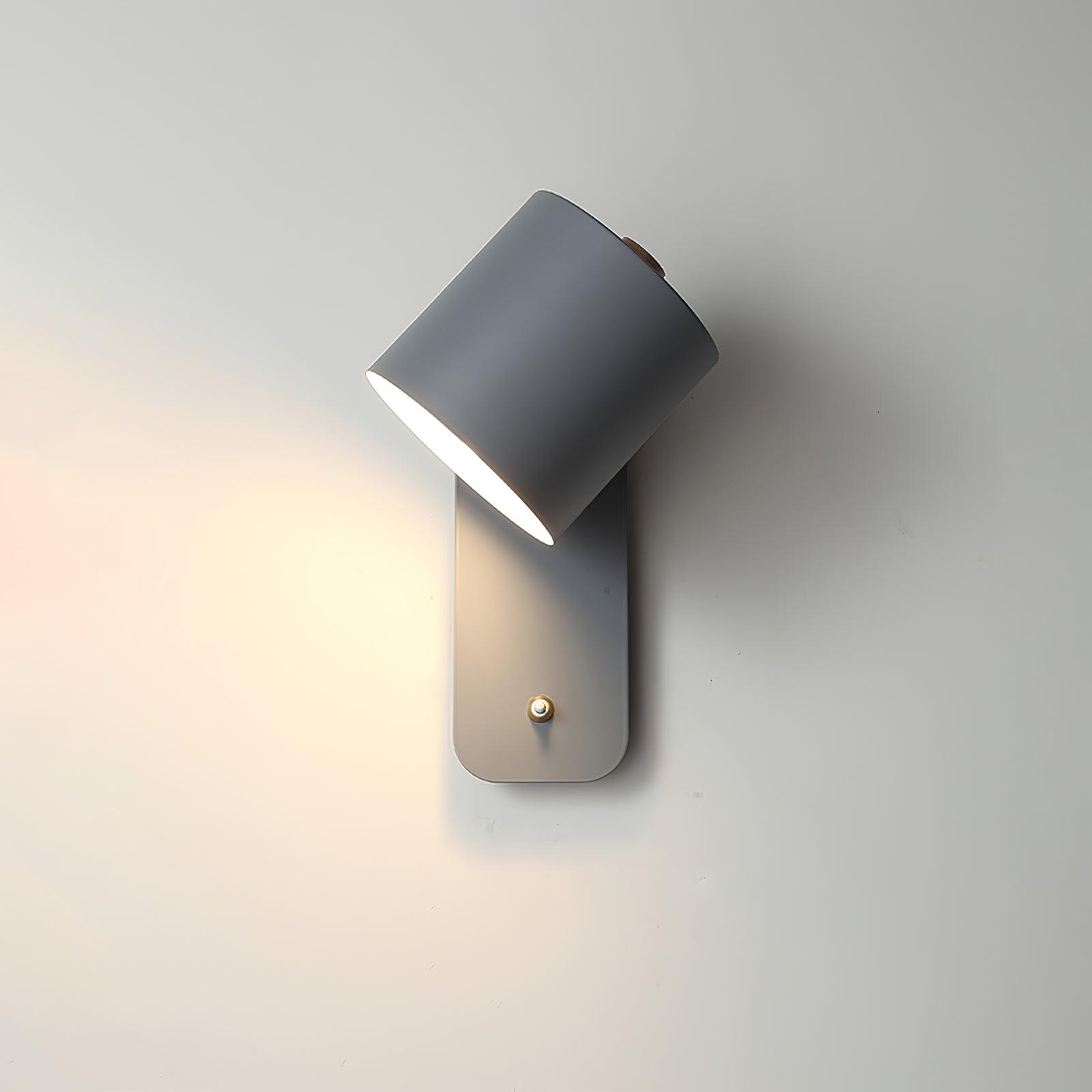 Lustra Wall Lamp Rotatable Cylinder-Neutral Decor