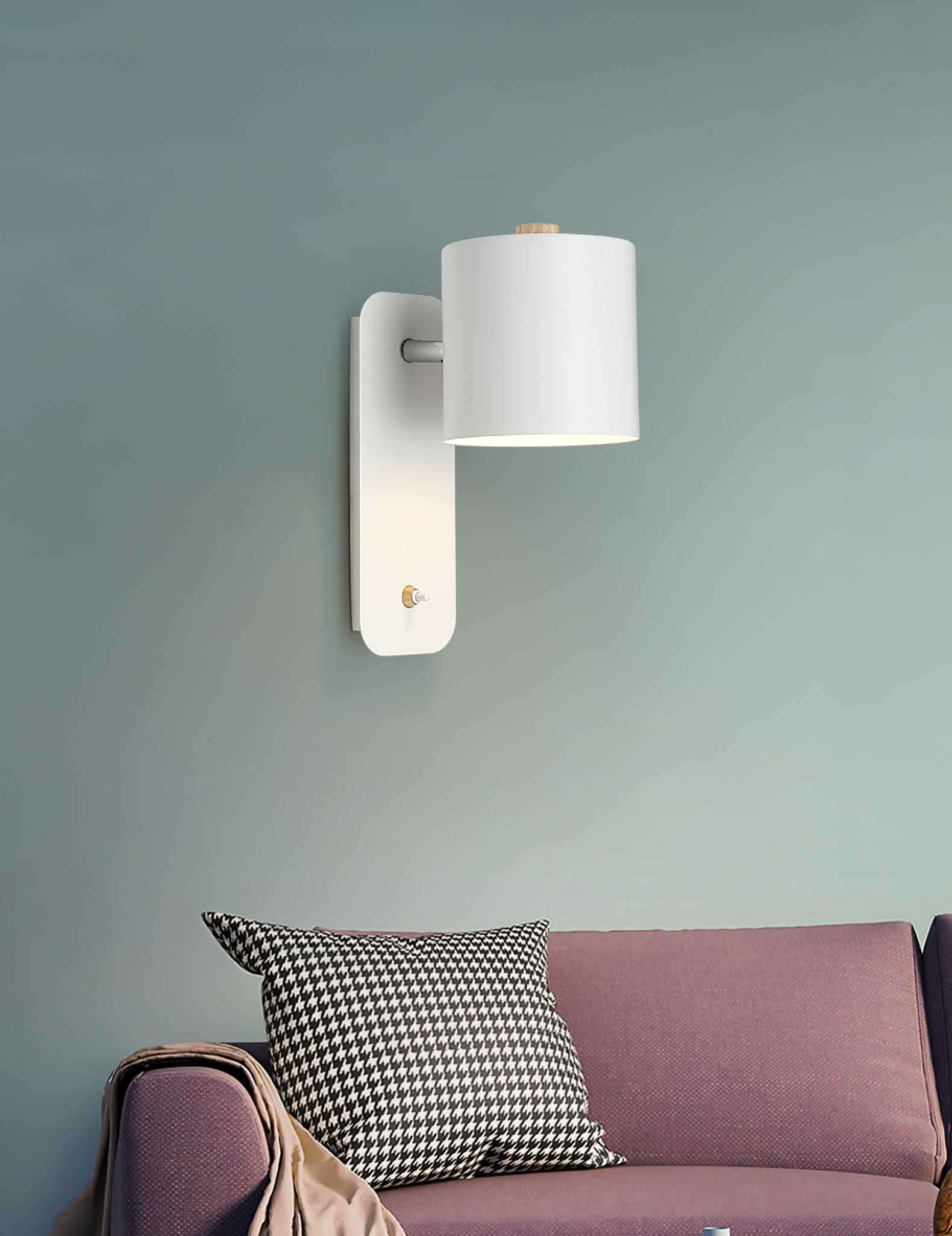 Lustra Wall Lamp Rotatable Cylinder-Neutral Decor