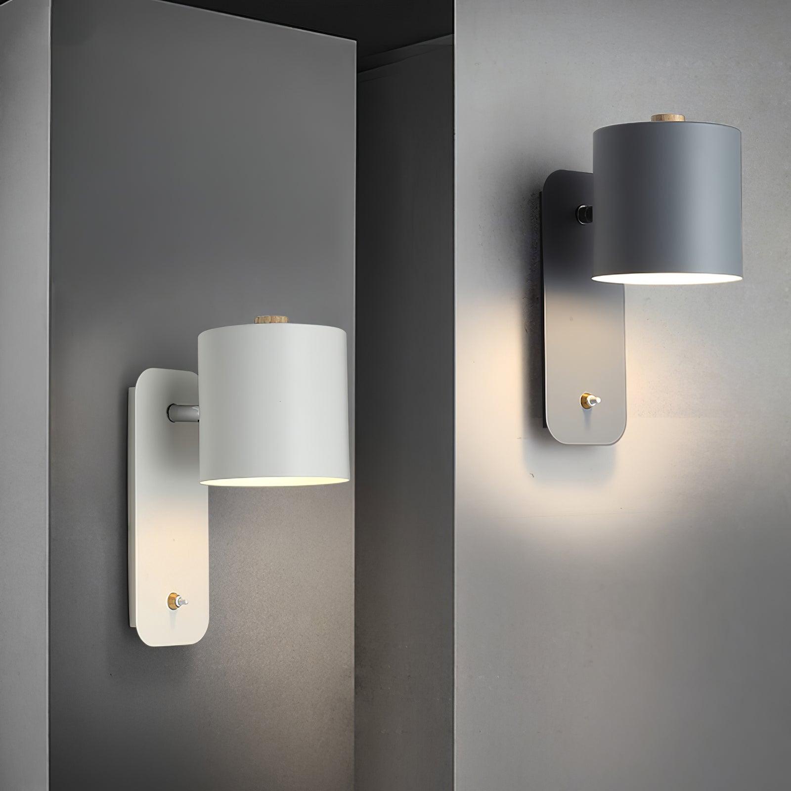 Lustra Wall Lamp Rotatable Cylinder-Neutral Decor