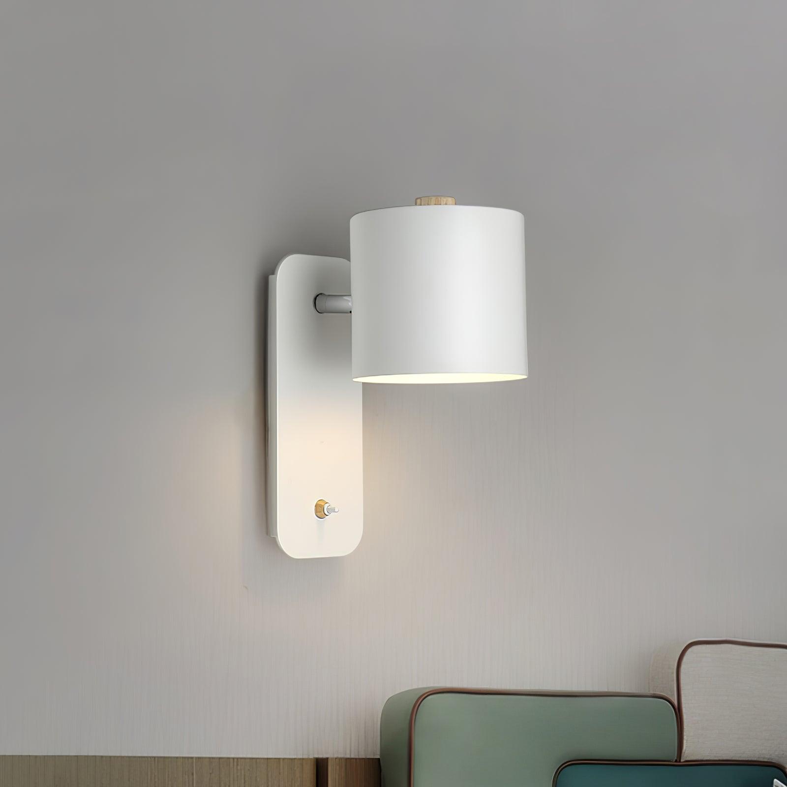 Lustra Wall Lamp Rotatable Cylinder-Neutral Decor