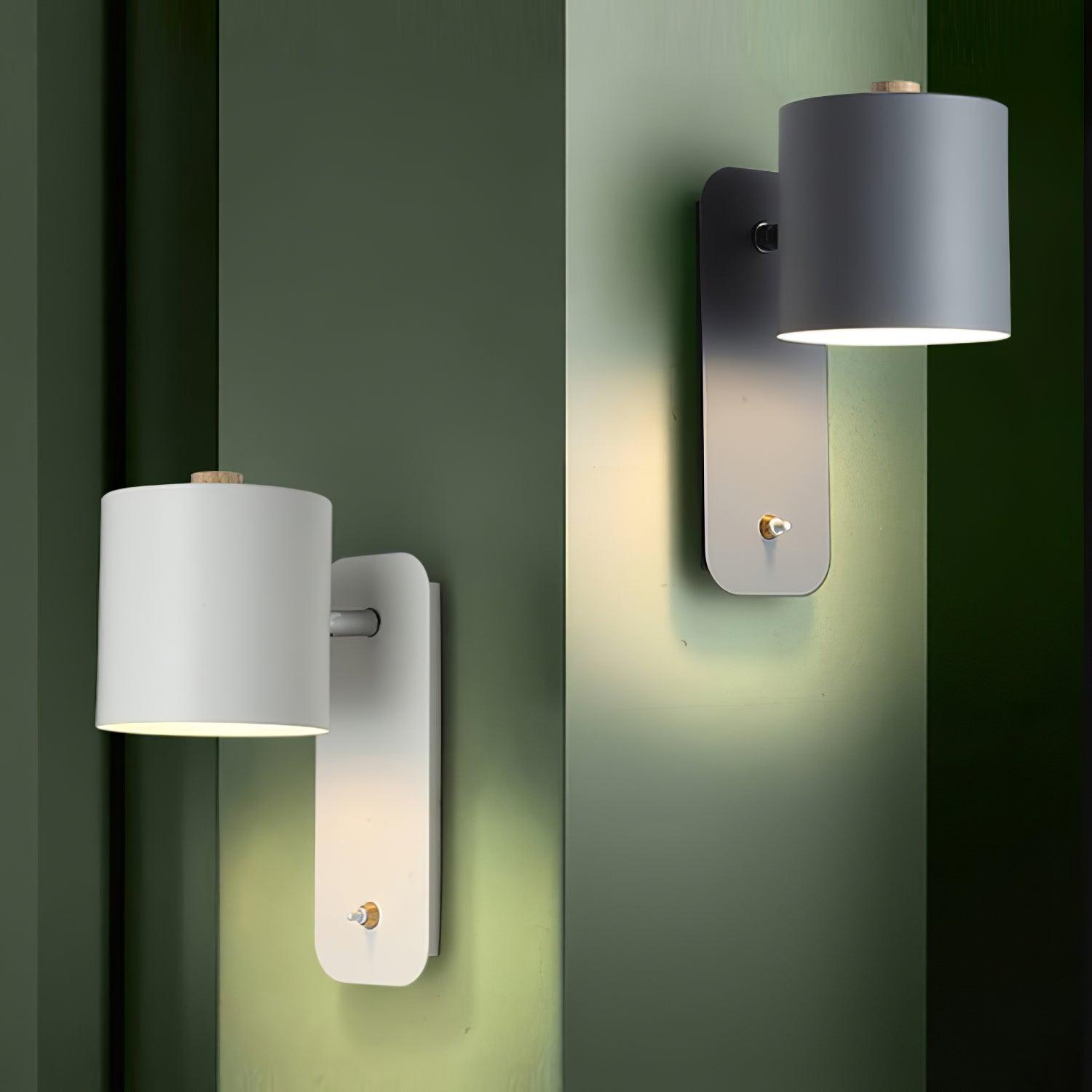 Lustra Wall Lamp Rotatable Cylinder-Neutral Decor