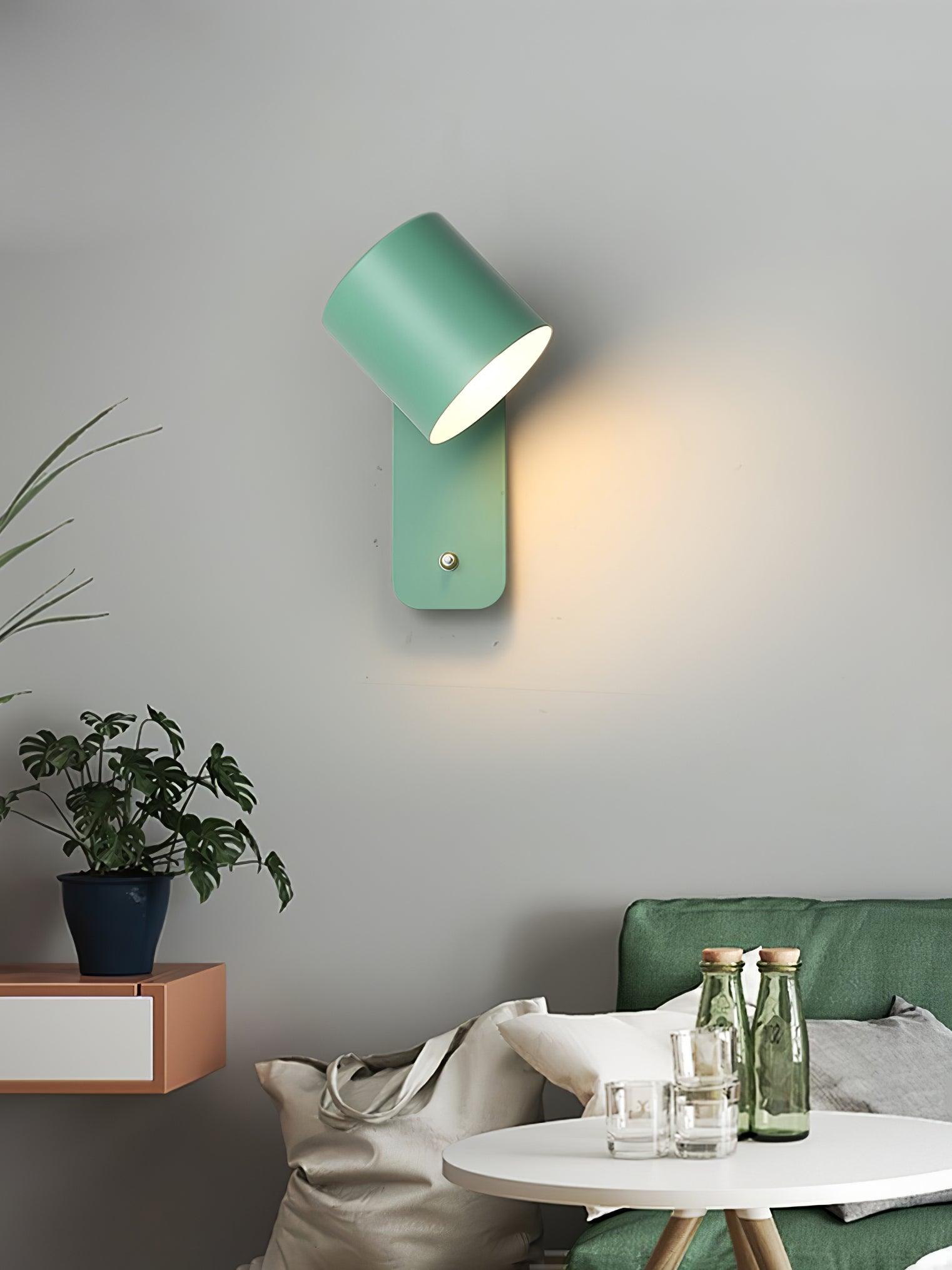 Lustra Wall Lamp Rotatable Cylinder-Neutral Decor